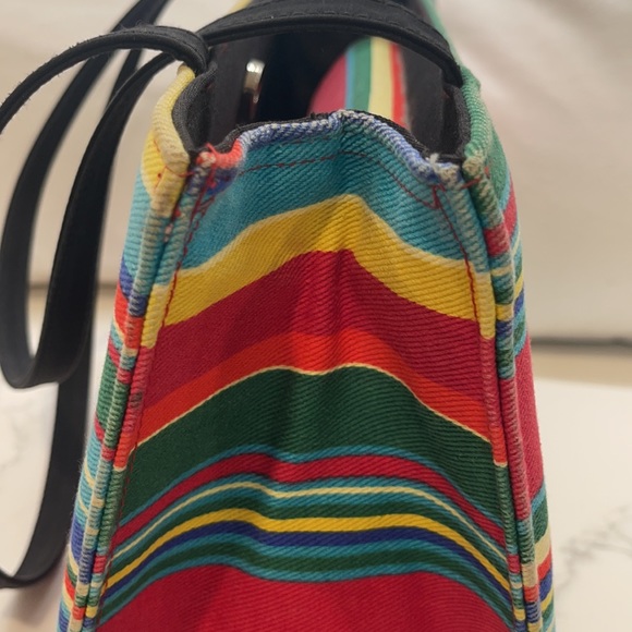 Kate Spade Vintage Westchester Canvas Striped Tote - Picture 8 of 10